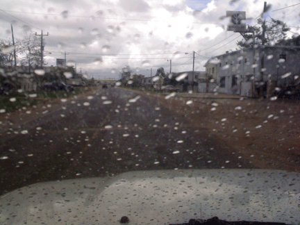 Driving in Belize