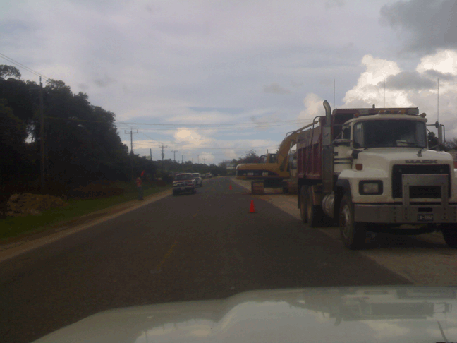 Traffic on the Western Highway